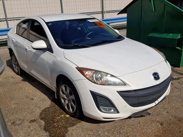 JM1BL1UFXB1498077 - 2011 MAZDA 3 I WHITE photo 1