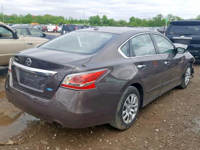 1N4AL3AP3EC159969 - 2014 NISSAN ALTIMA BROWN photo 4