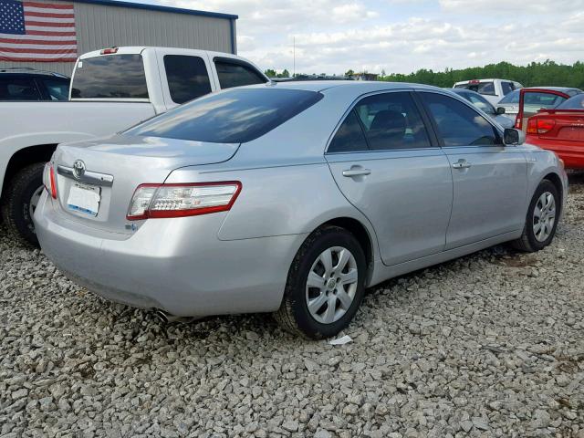 4T1BB3EK3AU117267 - 2010 TOYOTA CAMRY HYBR SILVER photo 4