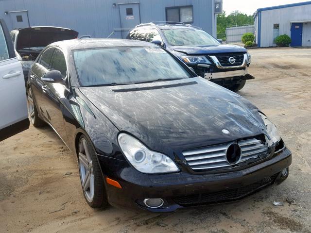 WDDDJ72XX7A080807 - 2007 MERCEDES-BENZ CLS 550 BLACK photo 1