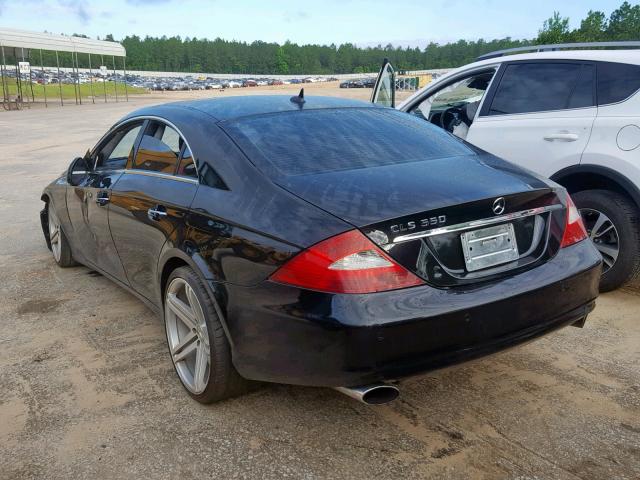 WDDDJ72XX7A080807 - 2007 MERCEDES-BENZ CLS 550 BLACK photo 3