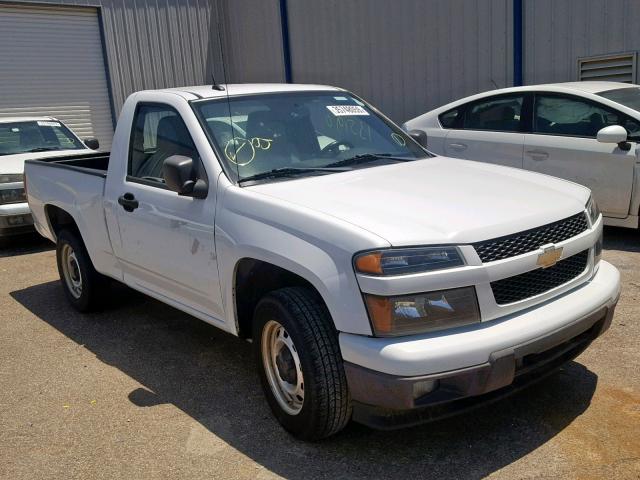 1GCCSBF98B8139385 - 2011 CHEVROLET COLORADO WHITE photo 1