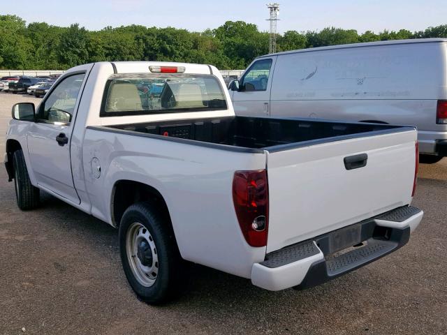 1GCCSBF98B8139385 - 2011 CHEVROLET COLORADO WHITE photo 3