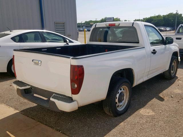 1GCCSBF97B8130998 - 2011 CHEVROLET COLORADO WHITE photo 4