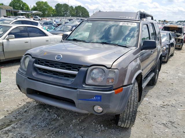 5N1ED28T33C667809 - 2003 NISSAN XTERRA XE SILVER photo 2