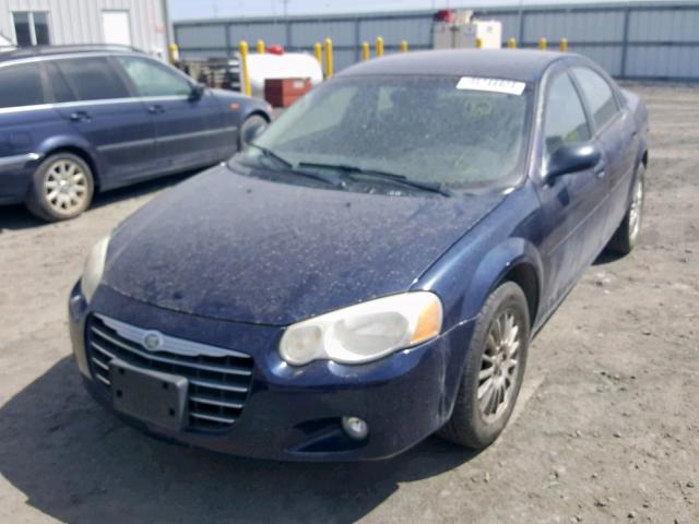 1C3EL56R95N683072 - 2005 CHRYSLER SEBRING TO BLUE photo 2