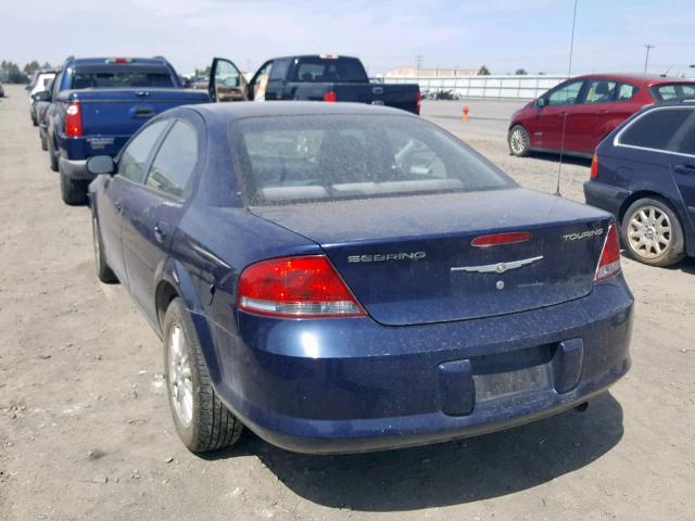 1C3EL56R95N683072 - 2005 CHRYSLER SEBRING TO BLUE photo 3