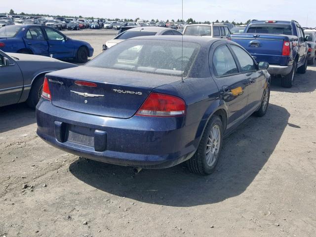 1C3EL56R95N683072 - 2005 CHRYSLER SEBRING TO BLUE photo 4