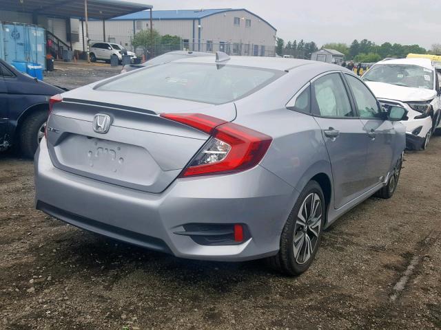 2HGFC1F77JH645075 - 2018 HONDA CIVIC EXL 银色 照片 4