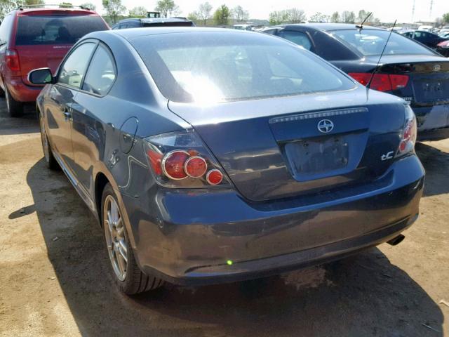 JTKDE167780256038 - 2008 TOYOTA SCION TC GRAY photo 3