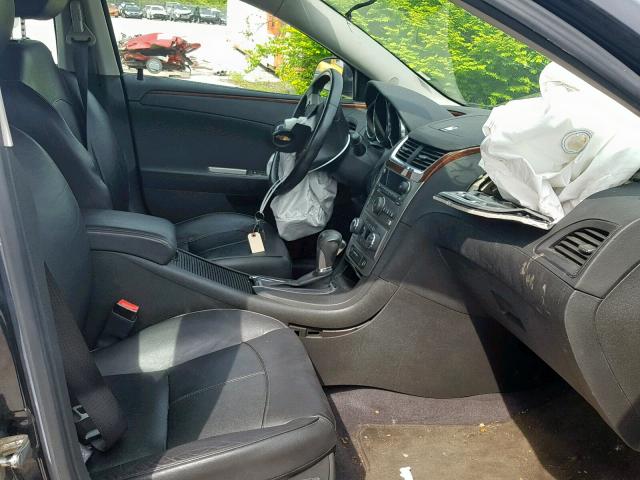 1G1ZE5E01CF242949 - 2012 CHEVROLET MALIBU LTZ შავი ფოტო 5