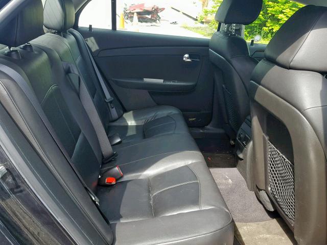 1G1ZE5E01CF242949 - 2012 CHEVROLET MALIBU LTZ შავი ფოტო 6