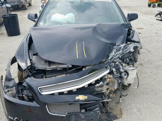 1G1ZE5E01CF242949 - 2012 CHEVROLET MALIBU LTZ შავი ფოტო 7