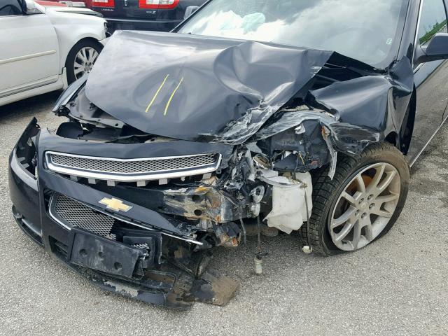1G1ZE5E01CF242949 - 2012 CHEVROLET MALIBU LTZ შავი ფოტო 9