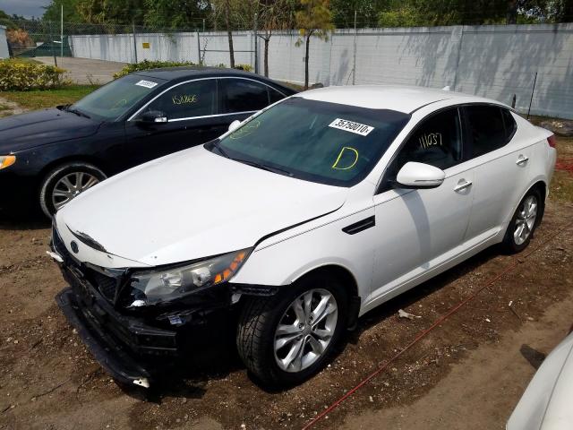 5XXGN4A78CG006585 - 2012 KIA OPTIMA EX  photo 2