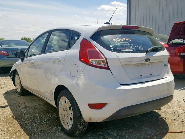 3FADP4TJ3GM172545 - 2016 FORD FIESTA S WHITE photo 3