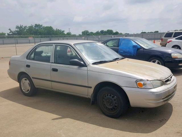 1NXBR12EXYZ346585 - 2000 TOYOTA COROLLA VE GRAY photo 9