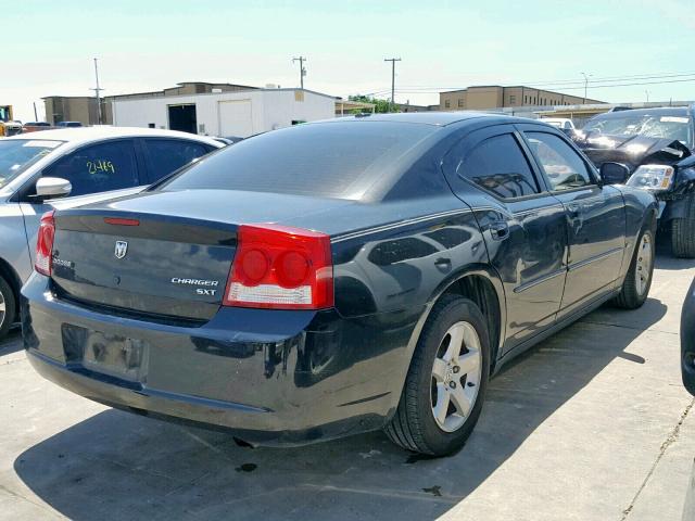 2B3CA3CV3AH298206 - 2010 DODGE CHARGER SX BLACK photo 4