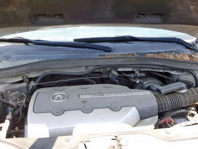 2HNYD18655H547462 - 2005 ACURA MDX TOURIN SILVER photo 7