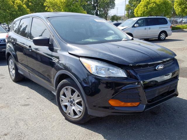 1FMCU0F71FUA92173 - 2015 FORD ESCAPE S BLACK photo 1