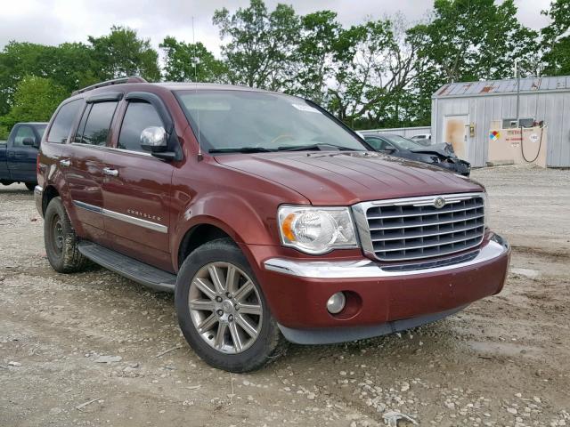 1A8HW58207F577602 - 2007 CHRYSLER ASPEN LIMI MAROON photo 1