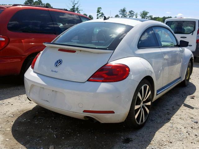 3VWVA7AT3DM657640 - 2013 VOLKSWAGEN BEETLE TUR WHITE photo 4