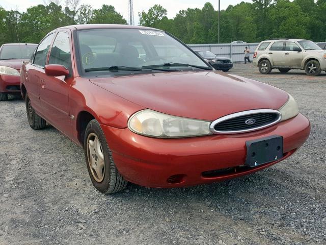 1FAFP6537WK303839 - 1998 FORD CONTOUR BA RED photo 1