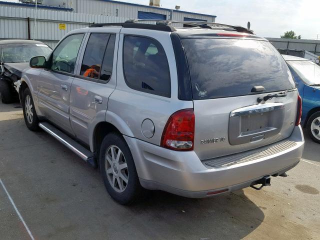 5GAES13P442265028 - 2004 BUICK RAINIER CX GRAY photo 3