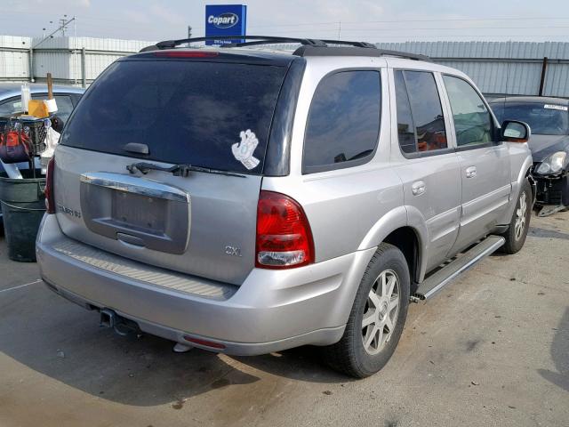 5GAES13P442265028 - 2004 BUICK RAINIER CX GRAY photo 4