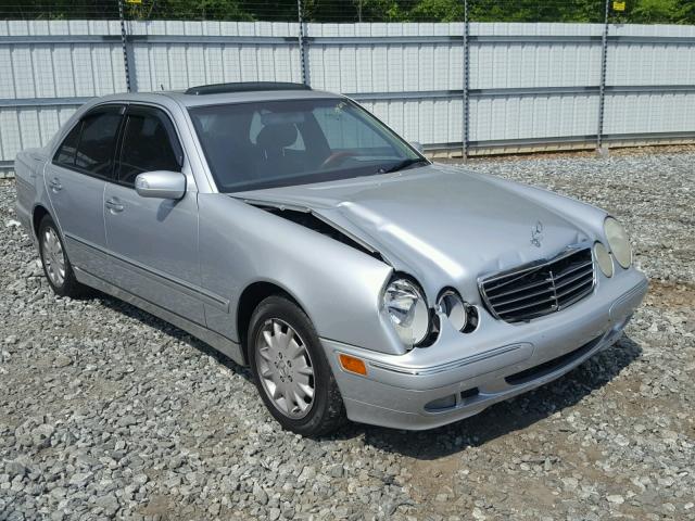 WDBJF65J01B237602 - 2001 MERCEDES-BENZ E 320 SILVER photo 1