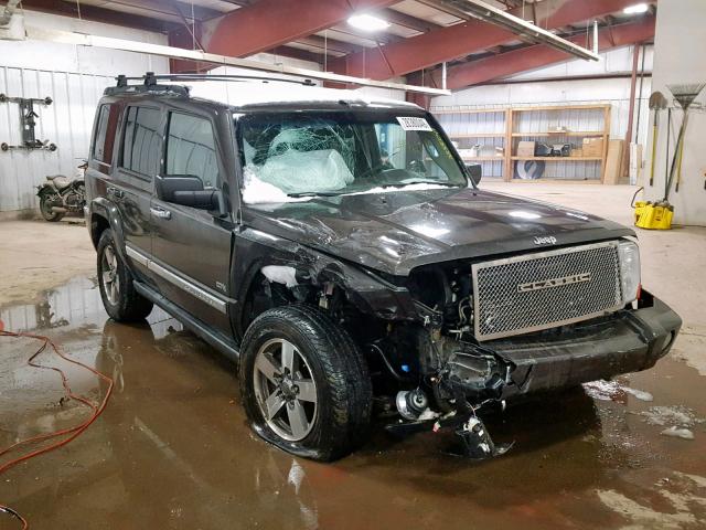 1J8HG48N96C288865 - 2006 JEEP COMMANDER GRAY photo 1