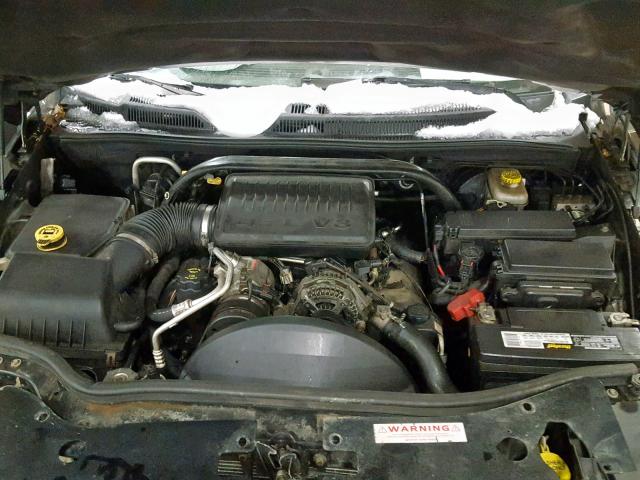 1J8HG48N96C288865 - 2006 JEEP COMMANDER GRAY photo 7