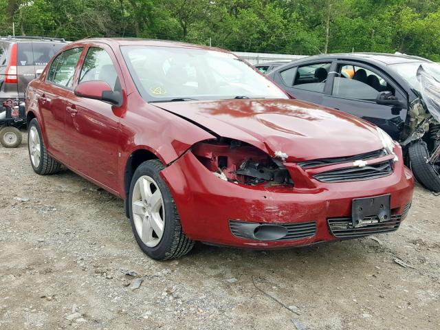 1G1AL58FX77298052 - 2007 CHEVROLET COBALT LT RED photo 1