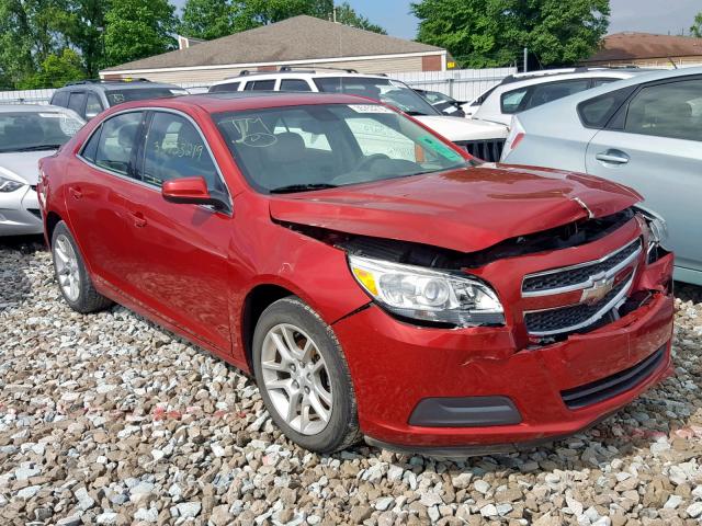 1G11D5RR5DF102879 - 2013 CHEVROLET MALIBU 1LT Қызыл фото 1