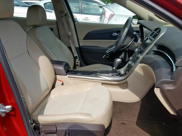 1G11D5RR5DF102879 - 2013 CHEVROLET MALIBU 1LT Қызыл фото 5