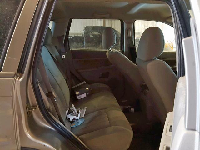 1J4GS48K06C169734 - 2006 JEEP GRAND CHER TAN photo 6