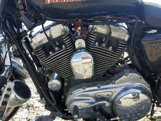 1HD1LL319FC435719 - 2015 HARLEY-DAVIDSON XL1200 T BLACK photo 7