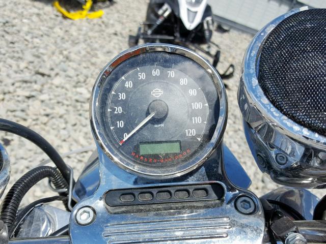 1HD1LL319FC435719 - 2015 HARLEY-DAVIDSON XL1200 T BLACK photo 8