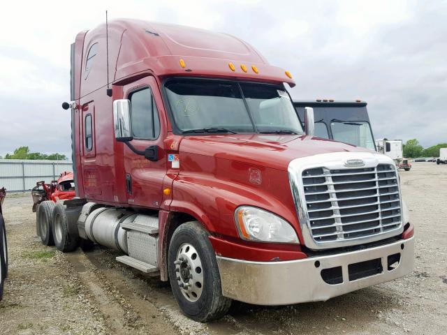 1FUJGLDR1CSBR7520 - 2012 FREIGHTLINER CASCADIA 1 RED photo 1