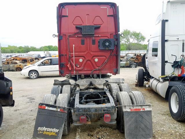 1FUJGLDR1CSBR7520 - 2012 FREIGHTLINER CASCADIA 1 RED photo 9