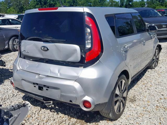 KNDJX3A58E7706482 - 2014 KIA SOUL ! GRAY photo 4