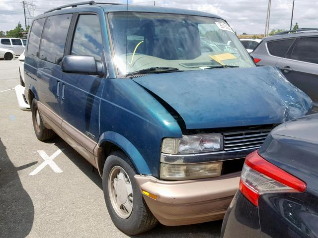 1GNDM19W4VB135245 - 1997 CHEVROLET ASTRO GREEN photo 1