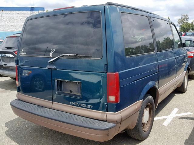 1GNDM19W4VB135245 - 1997 CHEVROLET ASTRO GREEN photo 4