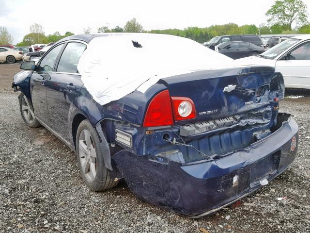 1G1ZC5EU2BF179075 - 2011 CHEVROLET MALIBU 1LT 蓝色 照片 3