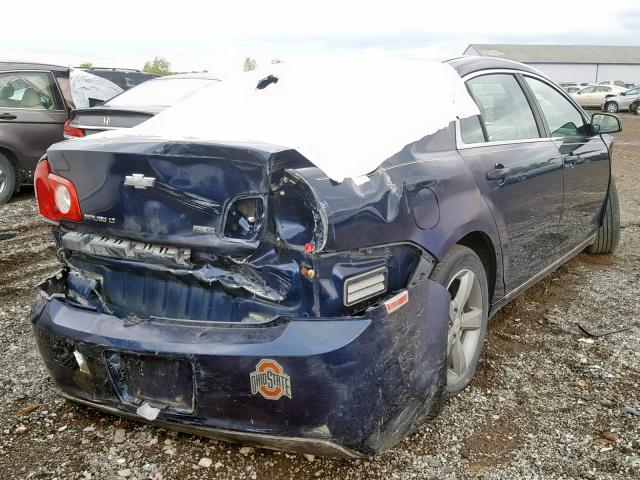 1G1ZC5EU2BF179075 - 2011 CHEVROLET MALIBU 1LT 蓝色 照片 4