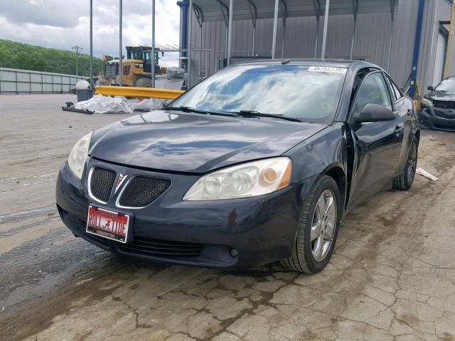 1G2ZH57N394118164 - 2009 PONTIAC G6 GT BLACK photo 2