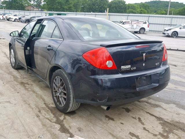 1G2ZH57N394118164 - 2009 PONTIAC G6 GT BLACK photo 3