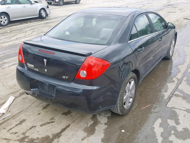 1G2ZH57N394118164 - 2009 PONTIAC G6 GT BLACK photo 4