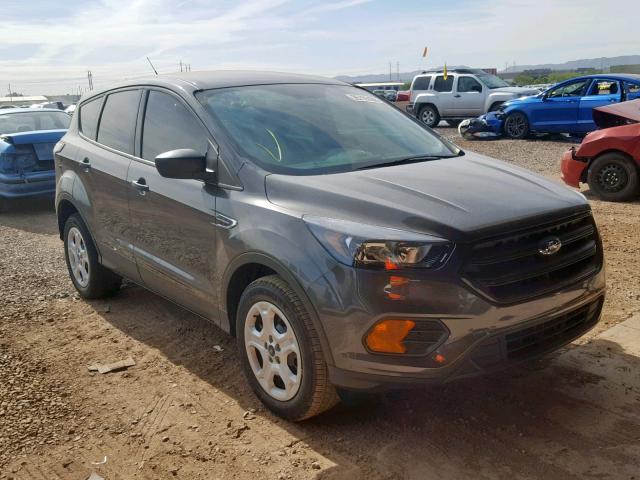 1FMCU0F7XJUD29722 - 2018 FORD ESCAPE S GRAY photo 1