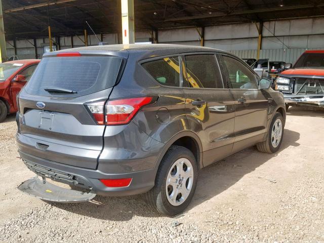 1FMCU0F7XJUD29722 - 2018 FORD ESCAPE S GRAY photo 4